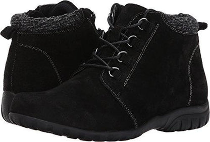Propet Delaney - Boots - Women's Comfort Boots - Black Suede