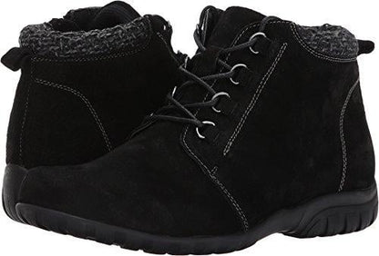 Propet Delaney - Boots - Women's Comfort Boots - Black Suede
