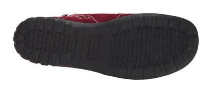 Propet Delaney - Boots - Women's Comfort Boots - Dark Red Suede