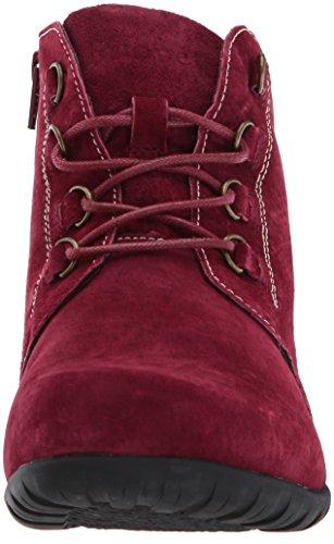 Propet Delaney - Boots - Women's Comfort Boots - Dark Red Suede