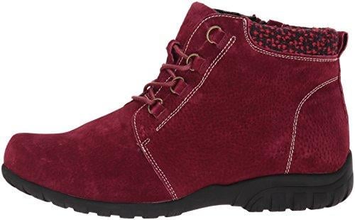 Propet Delaney - Boots - Women's Comfort Boots - Dark Red Suede