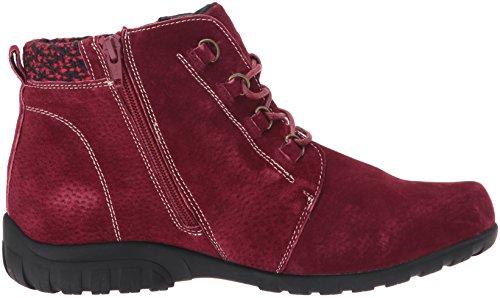 Propet Delaney - Boots - Women's Comfort Boots - Dark Red Suede