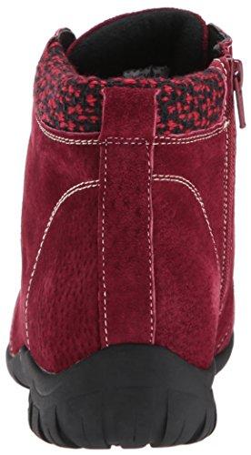 Propet Delaney - Boots - Women's Comfort Boots - Dark Red Suede