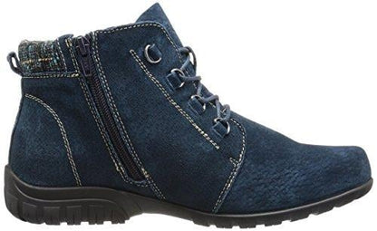 Propet Delaney - Boots - Women's Comfort Boots - Navy Suede