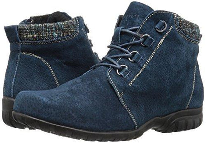 Propet Delaney - Boots - Women's Comfort Boots - Navy Suede