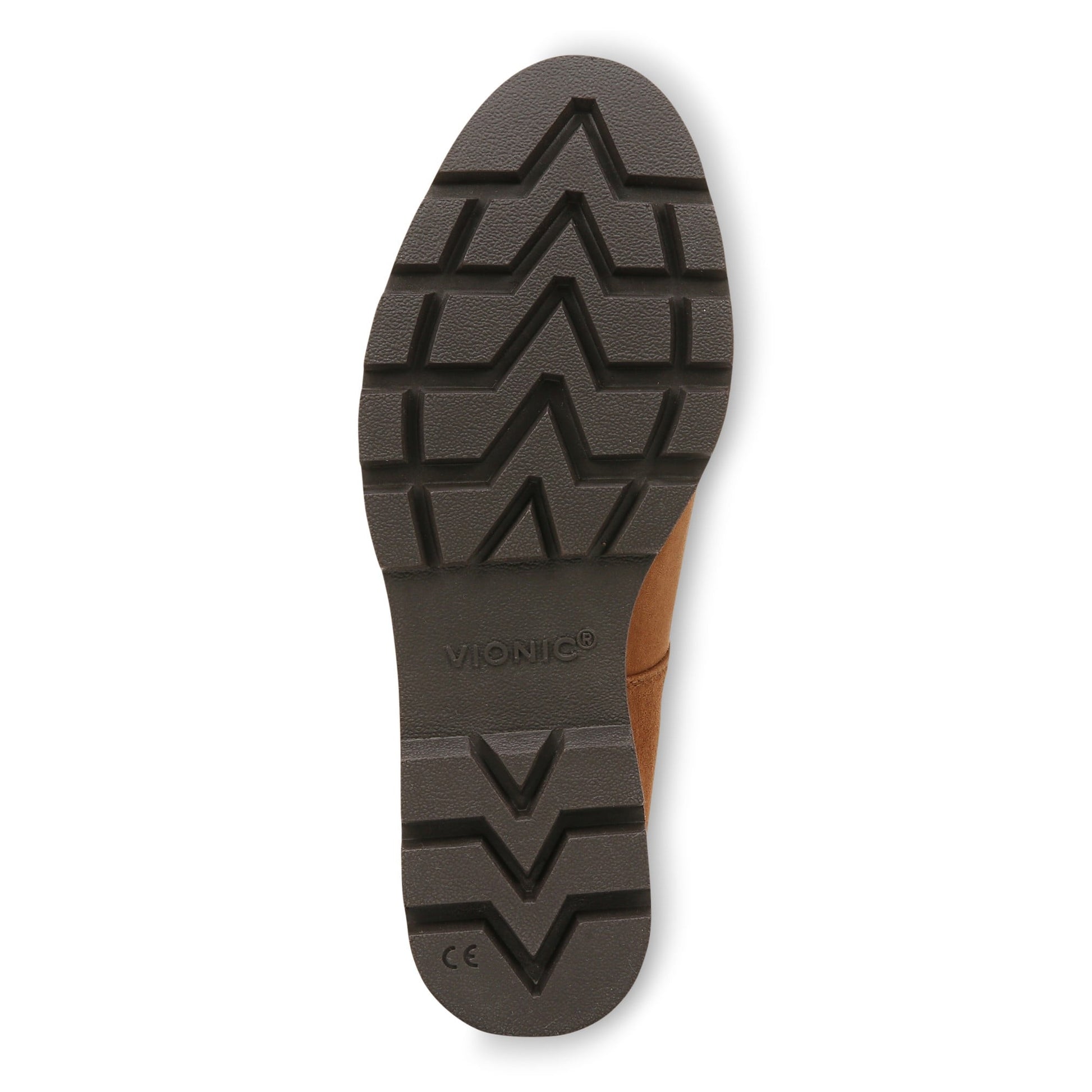 Vionic Willa Wedge Womens Slip On/Loafer/Moc Wedge - Toffee Sde - Bottom