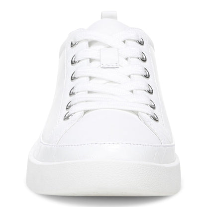Vionic Winny Women's Casual Sneaker - White Nappa - Front