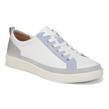 Vionic Winny Women's Casual Sneaker - White/silver - Angle main