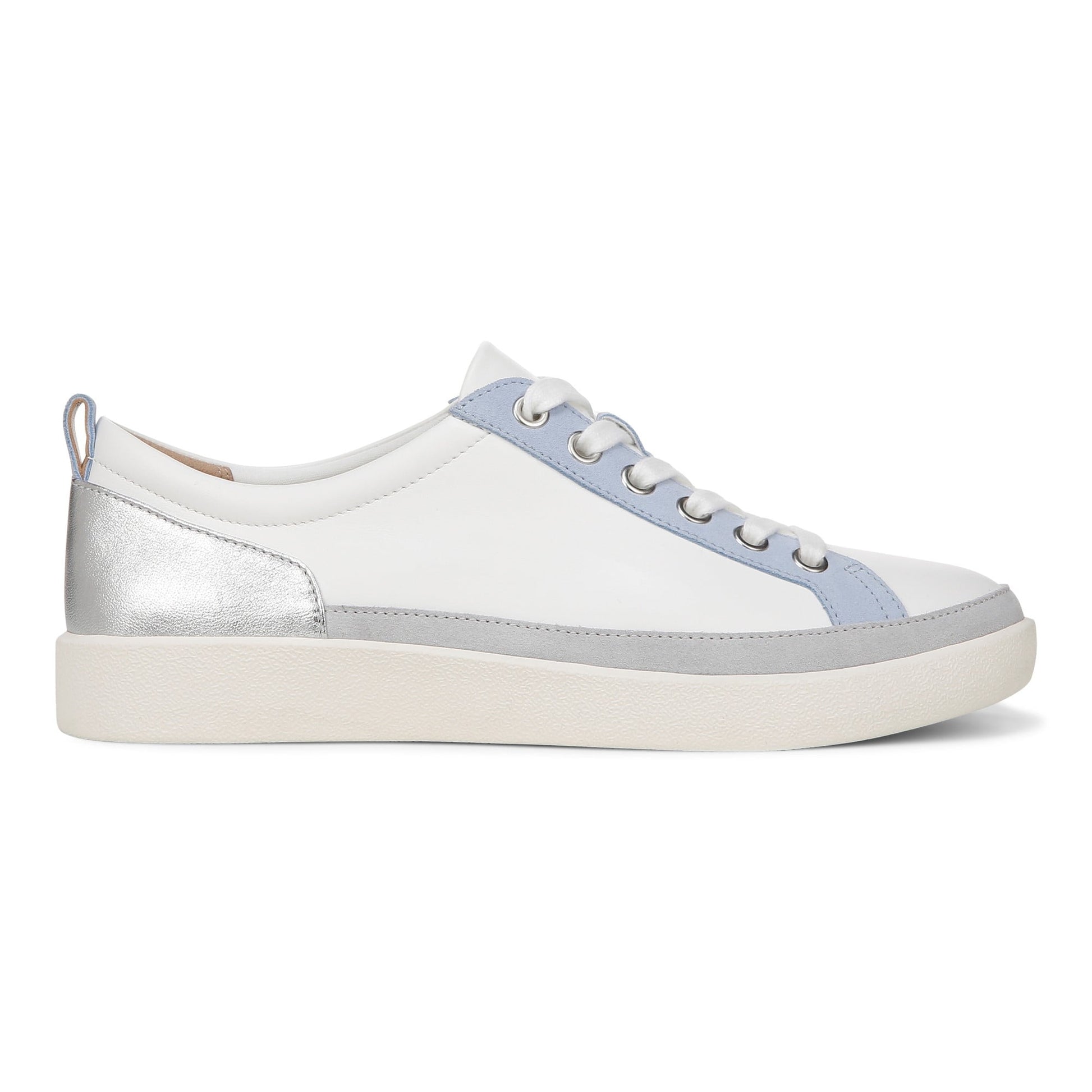 Vionic Winny Women's Casual Sneaker - White/silver - Right side
