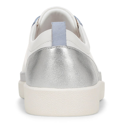 Vionic Winny Women's Casual Sneaker - White/silver - Back