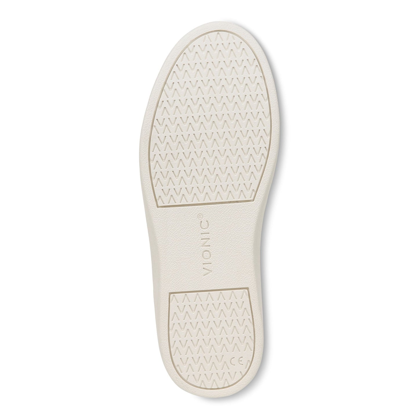 Vionic Winny Women's Casual Sneaker - White/silver - Bottom