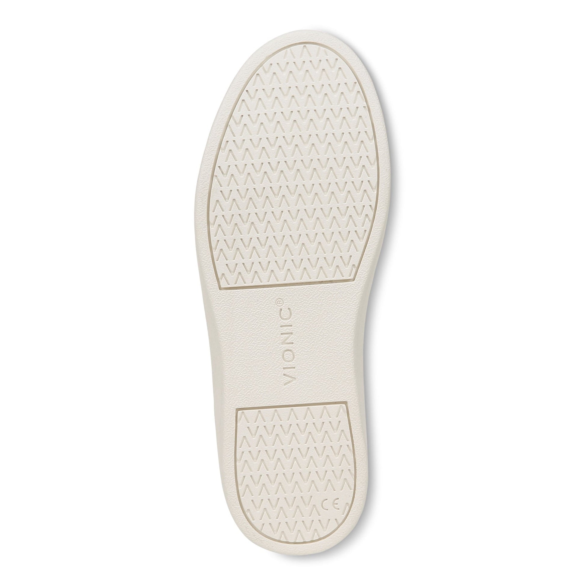 Vionic Winny Women's Casual Sneaker - White/silver - Bottom