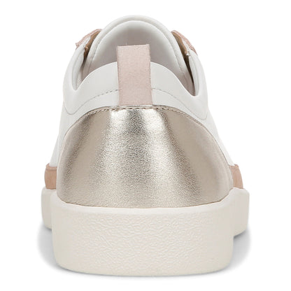 Vionic Winny Women's Casual Sneaker - White/gold - Back