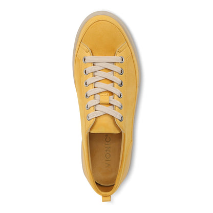 Vionic Winny Women's Casual Sneaker - Butter Yellow - Top