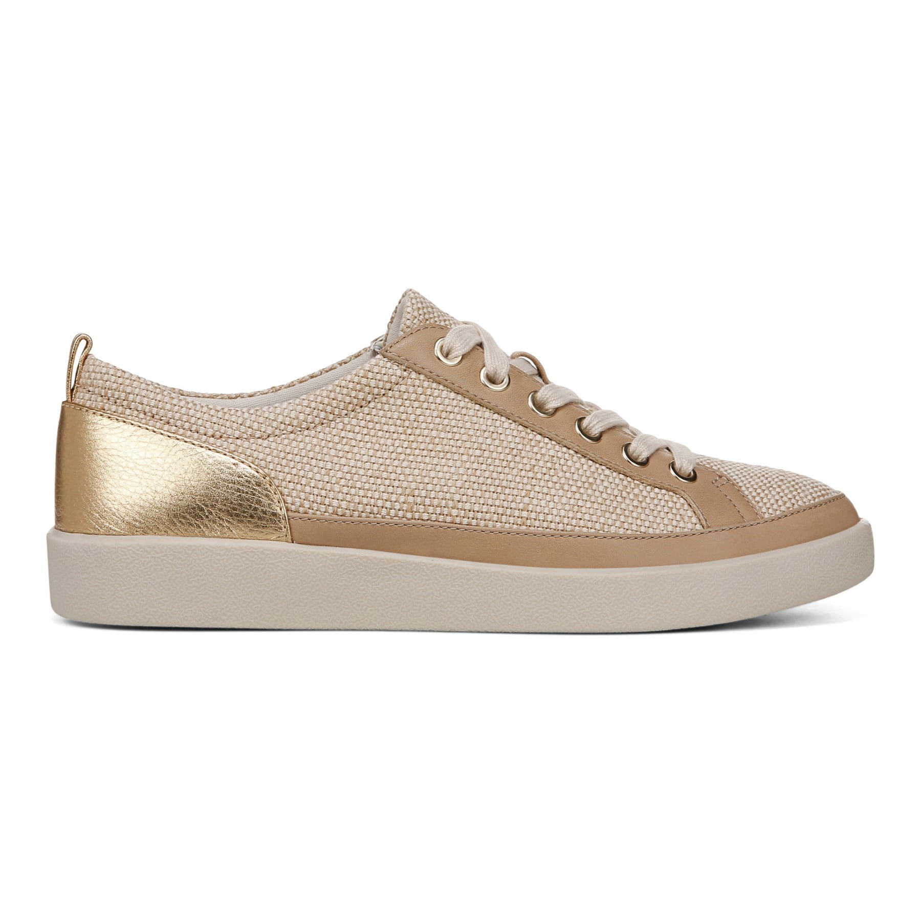 Vionic Winny Women's Casual Sneaker - Natural/gold - Right side