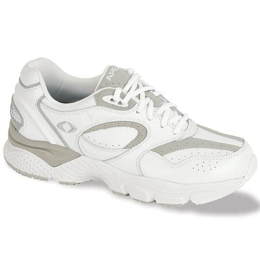 Apex X821 Men's Lace Walker - White/Gray - square