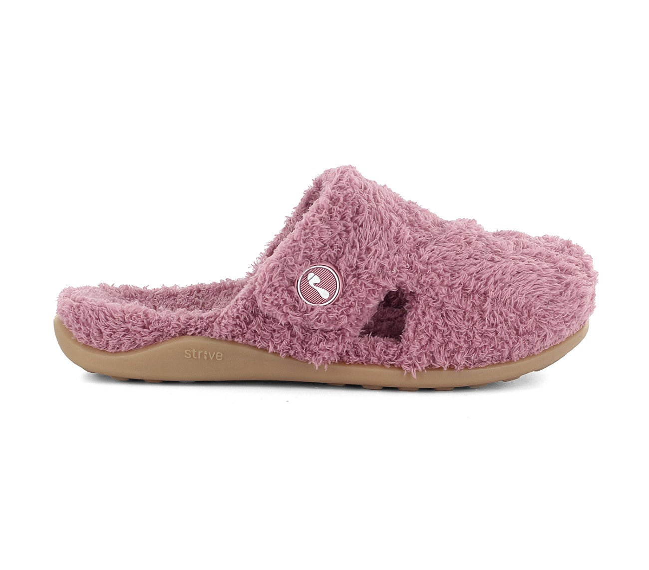 Strive Zara Women's Comfort Supportive Slipper - Heather - Side