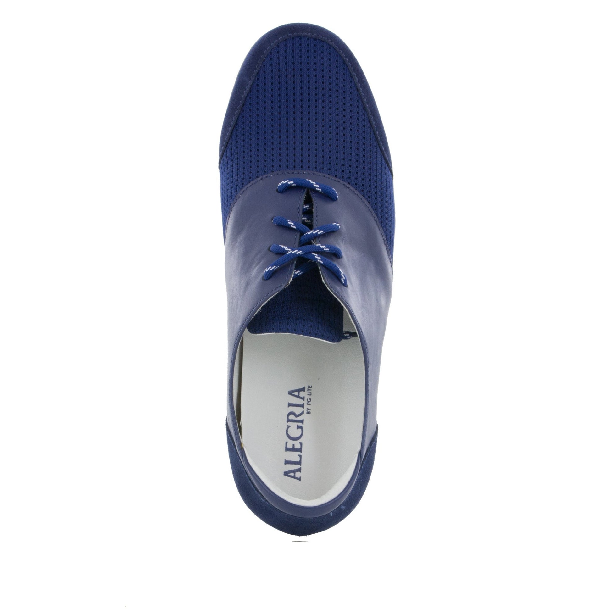 Alegria Flexer Comfort Arch Support Men's Shoe - Alegria Flexer Blue - 4