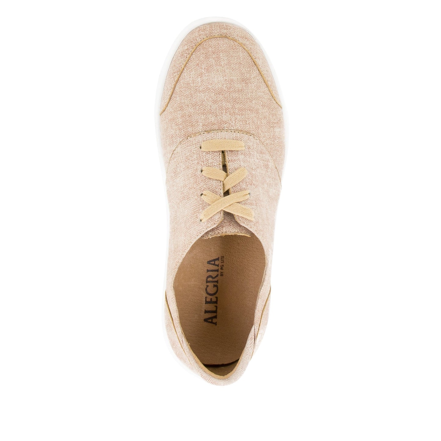 Alegria Flexer Comfort Arch Support Men's Shoe - Alegria Flexer Tan Denim - 4