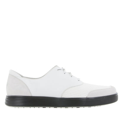 Alegria Flexer Comfort Arch Support Men's Shoe - Alegria Flexer White - 2