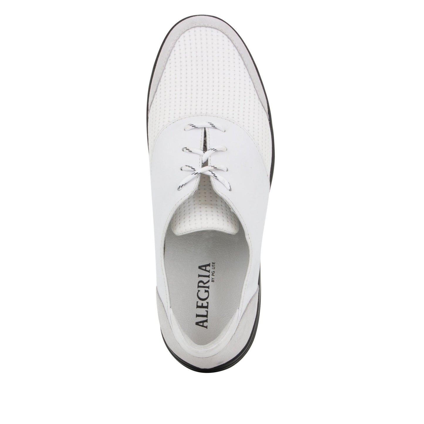 Alegria Flexer Comfort Arch Support Men's Shoe - Alegria Flexer White - 3