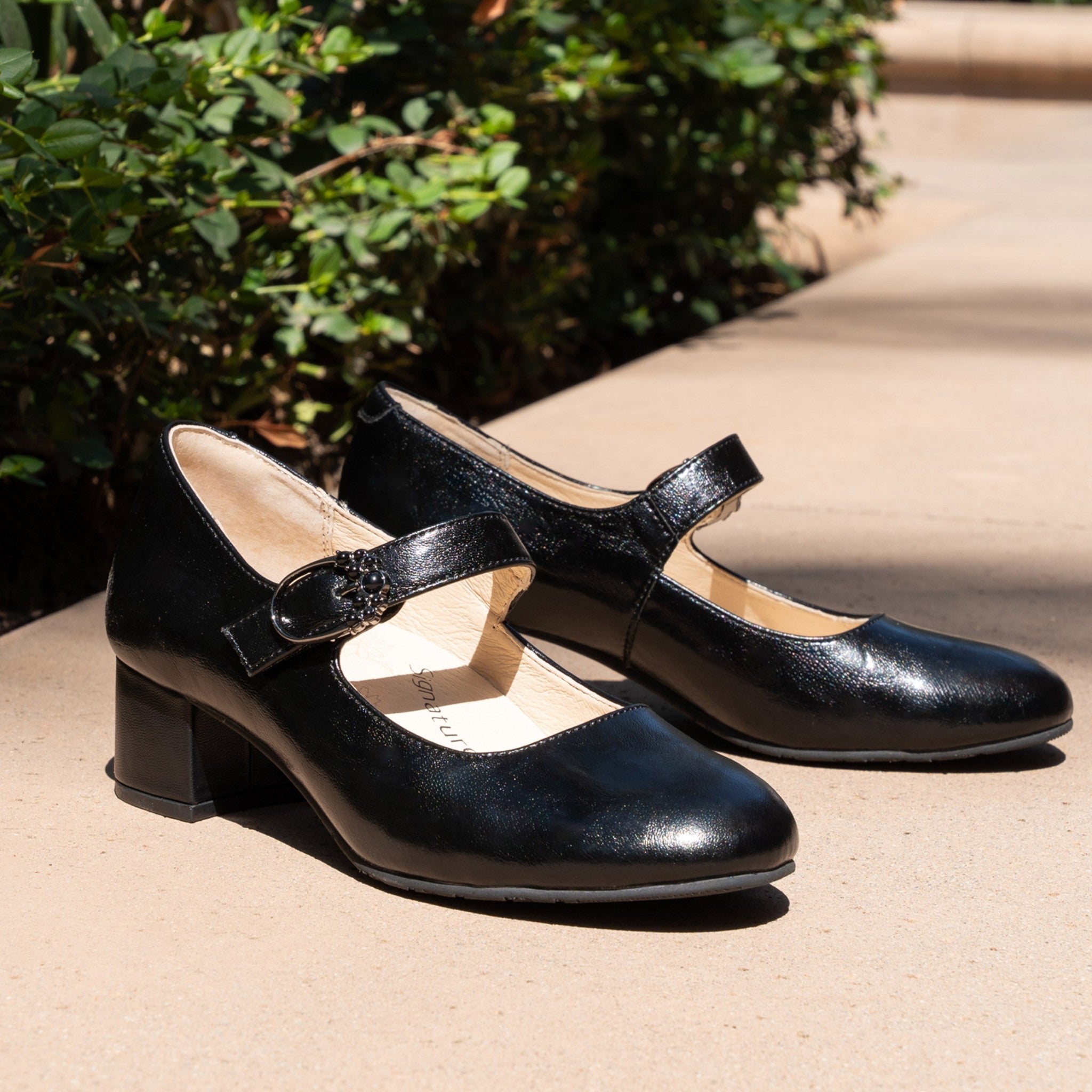 Alegria Ameliah Comfort Arch Support Women's Dress Heel - Black - 2
