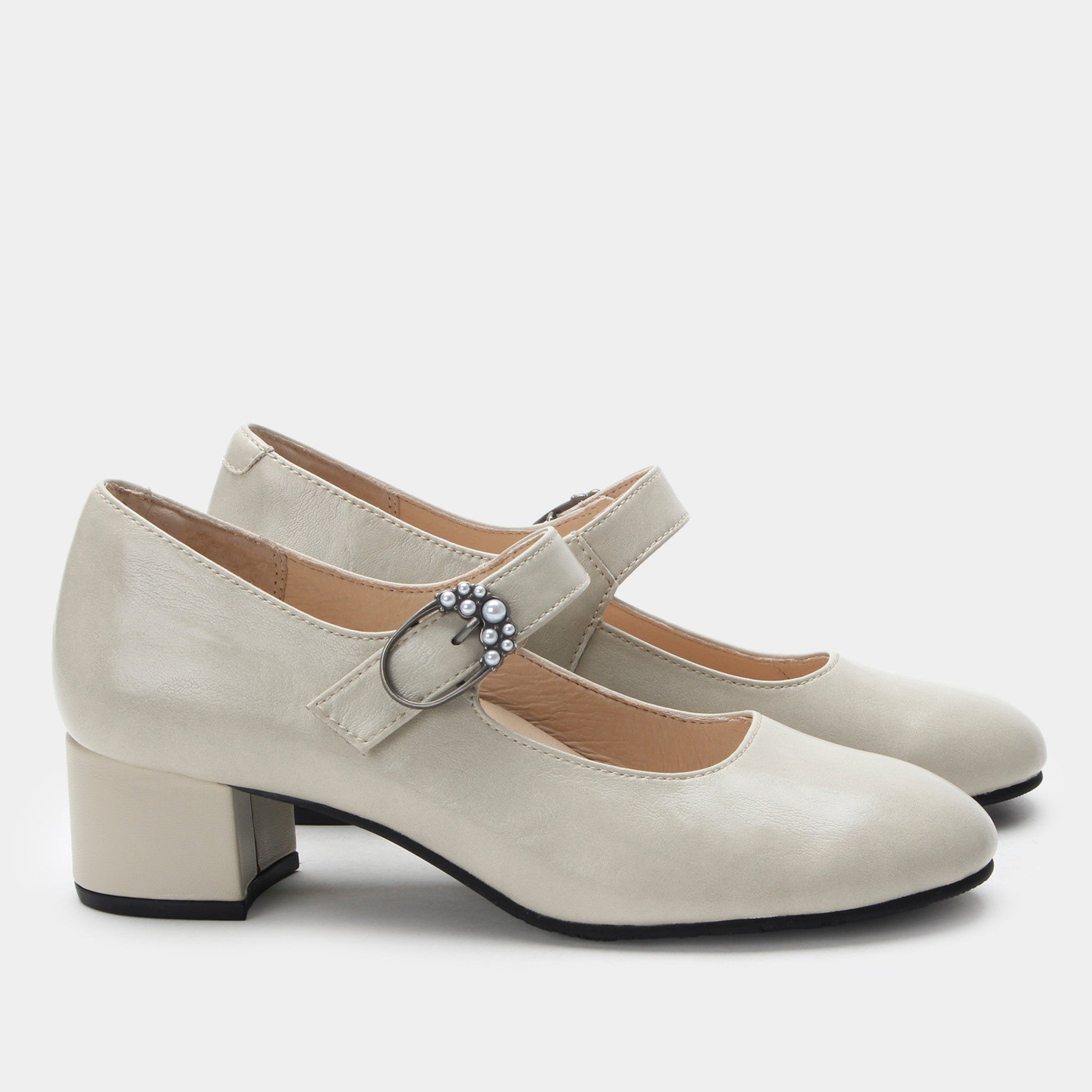 Alegria Ameliah Comfort Arch Support Women's Dress Heel - Ivory - 3