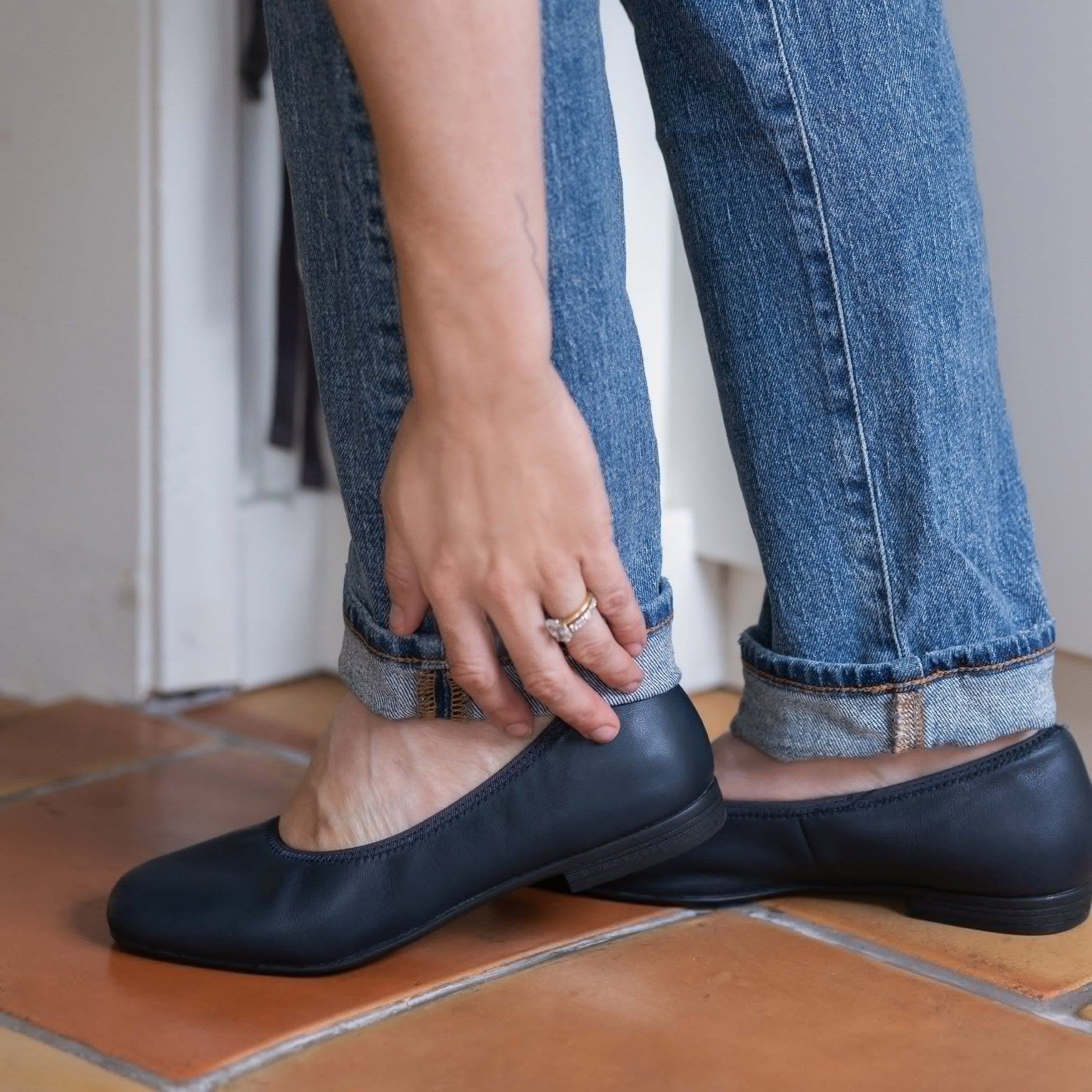 Alegria Arielle Comfort Arch Support Women's Ballet Flat - After Midnight - 2
