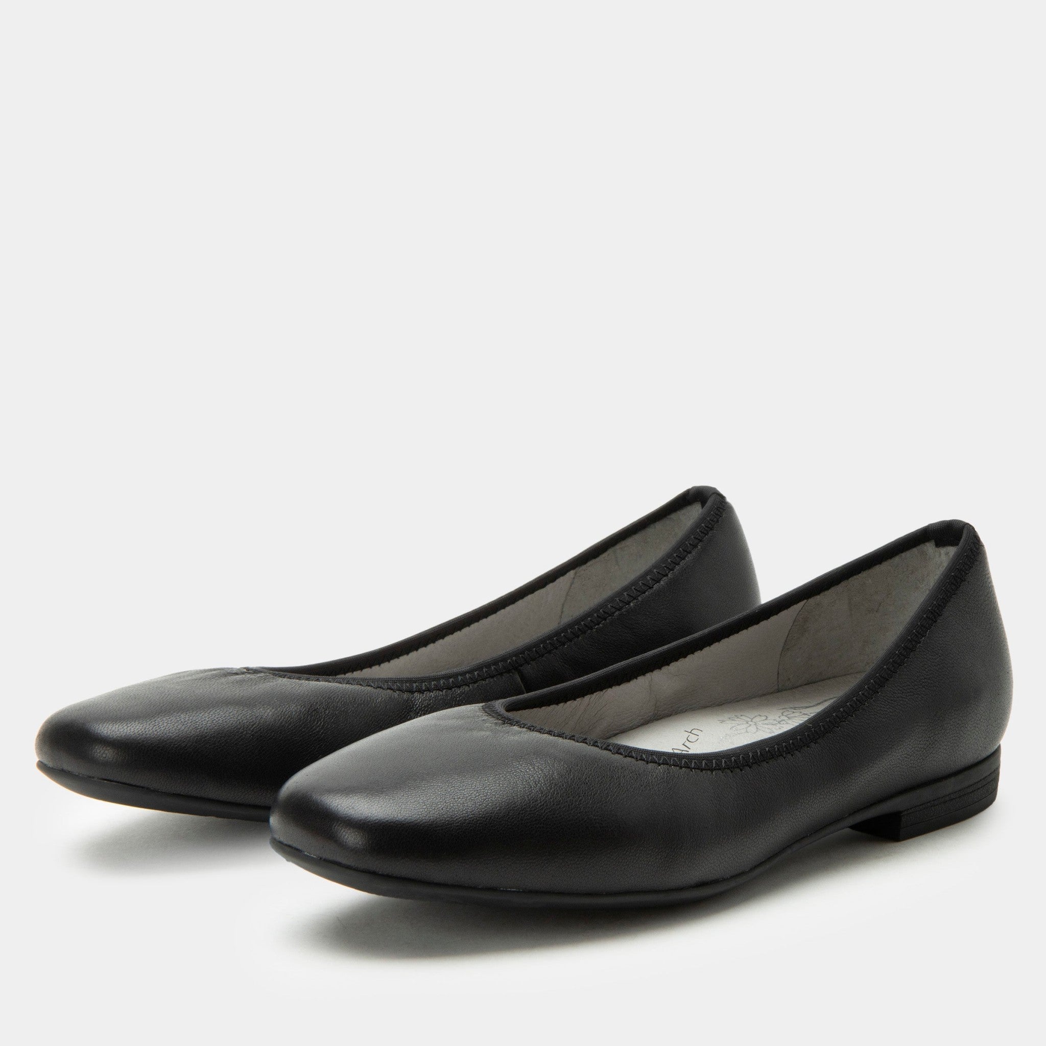 Alegria Arielle Comfort Arch Support Women's Ballet Flat - Black - 1