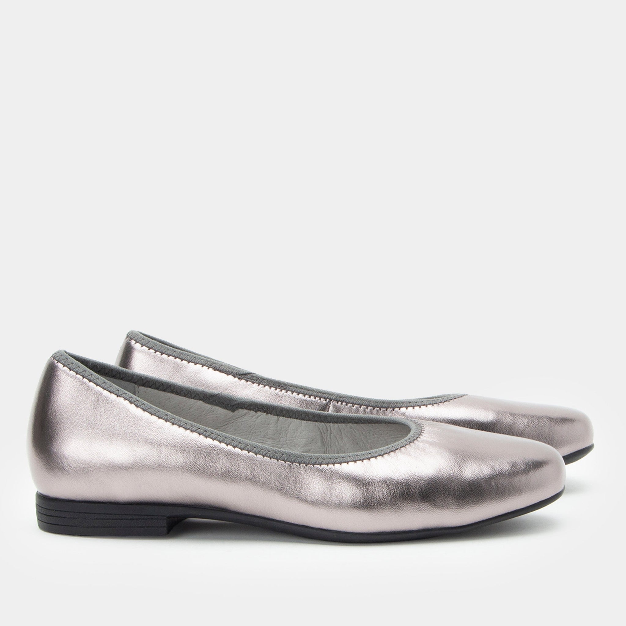 Alegria Arielle Comfort Arch Support Women's Ballet Flat - Pewter - 3