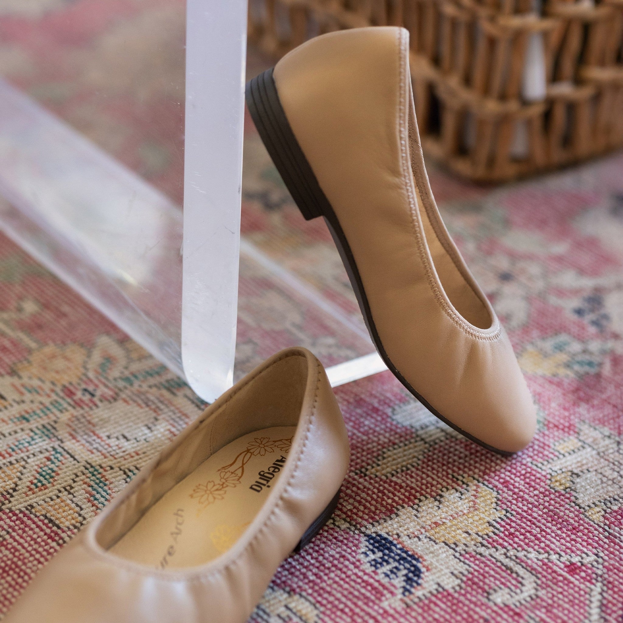 Alegria Arielle Comfort Arch Support Women's Ballet Flat - Wheat - 2