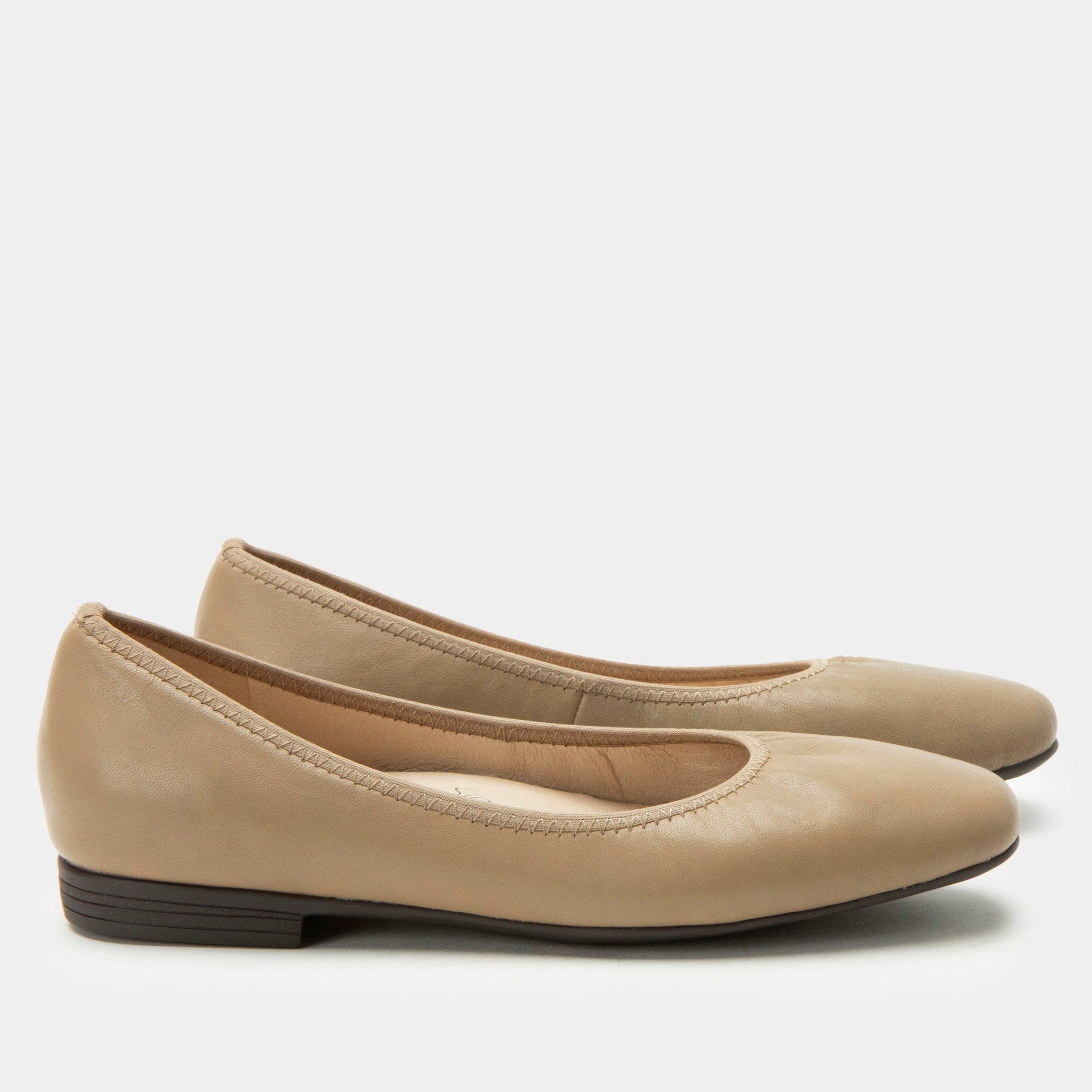 Alegria Arielle Comfort Arch Support Women's Ballet Flat - Wheat - 3