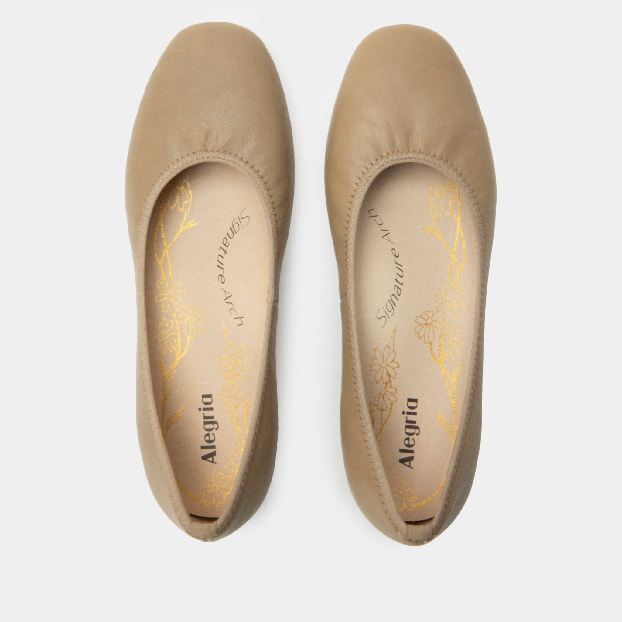 Alegria Arielle Comfort Arch Support Women's Ballet Flat - Wheat - 5