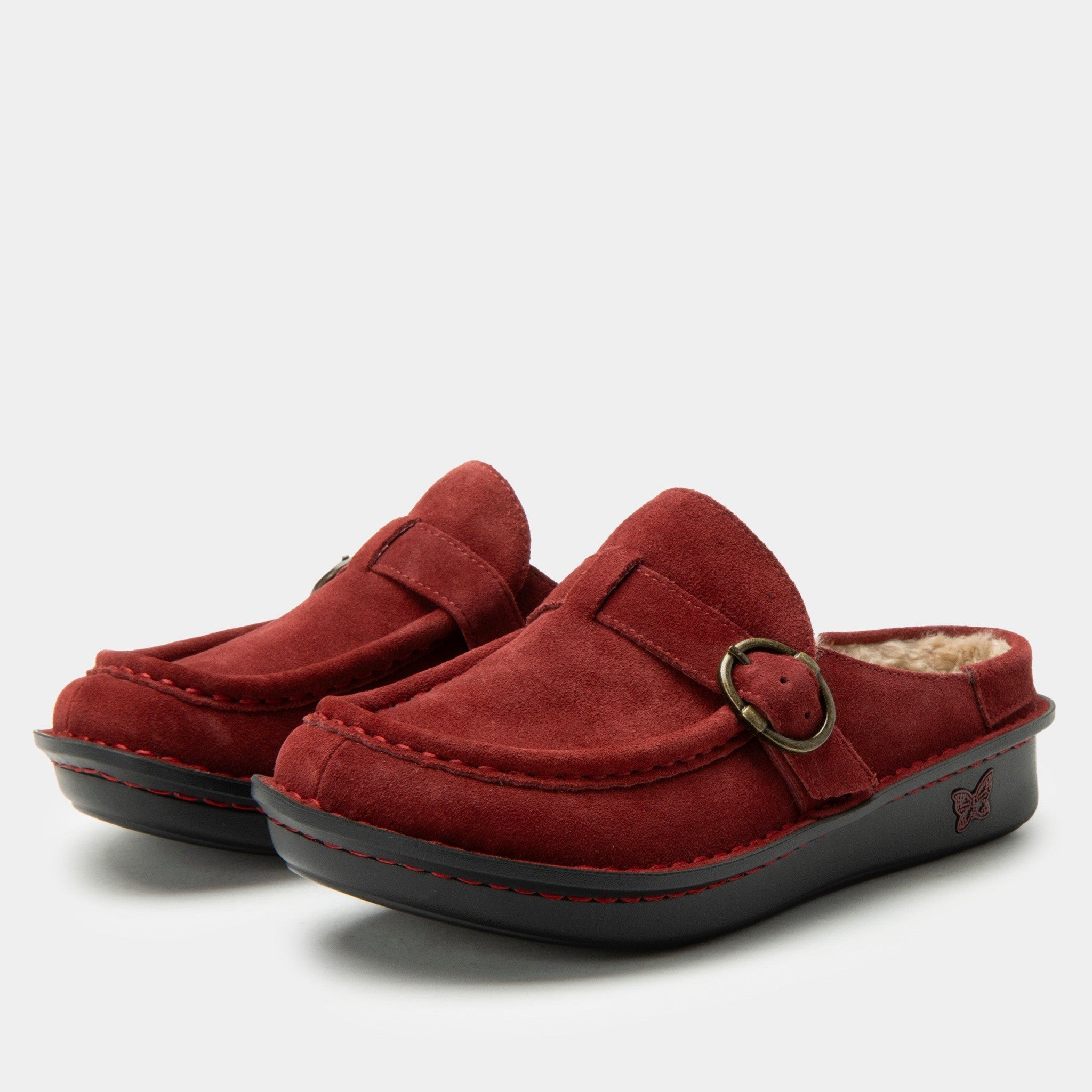 Alegria Brigid Mini Comfort Arch Support Women's Clog - Sangria - 1