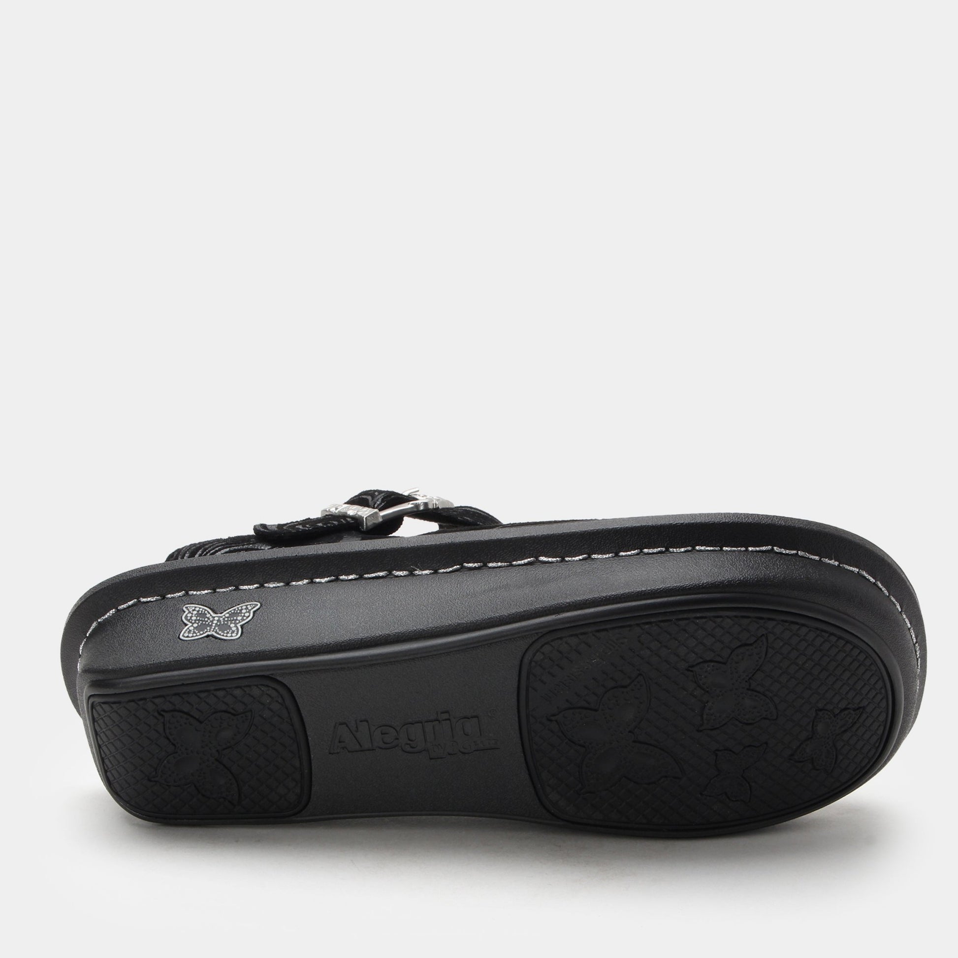 Alegria Classic Rocker Comfort Arch Support Women's Clog - Swirling Black - 7