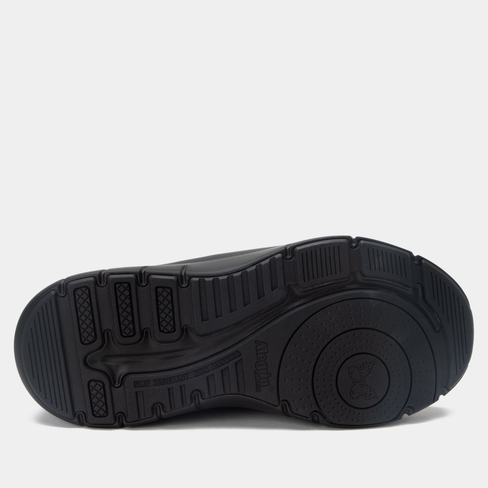 Alegria Double Trouble Comfort Arch Support Women's Walking Shoe - Black Mesh - 6