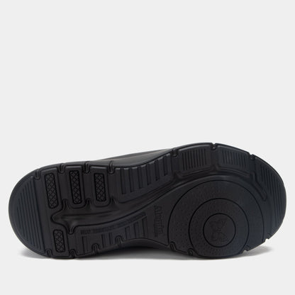 Alegria Double Trouble Comfort Arch Support Women's Walking Shoe - Black Mesh - 6