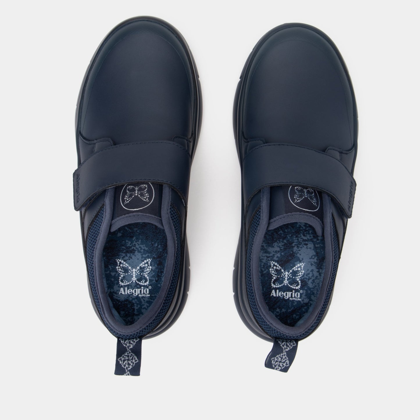 Alegria Double Trouble Comfort Arch Support Women's Walking Shoe - Navy - 4