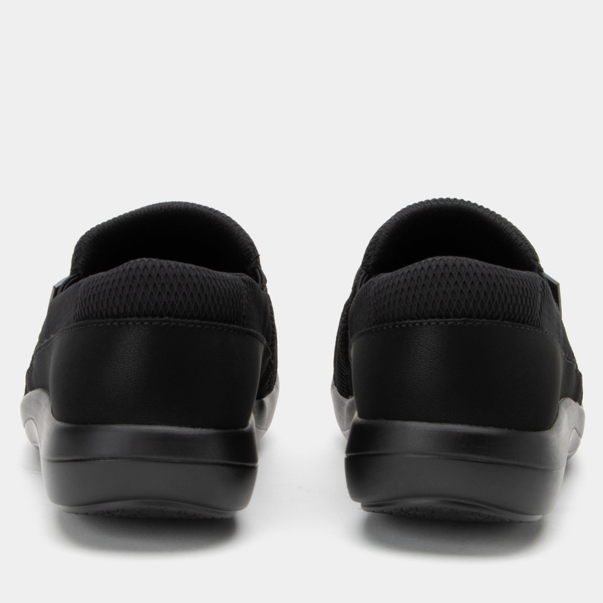 Alegria Duette Comfort Arch Support Women's Casual Shoe - All Black - 4