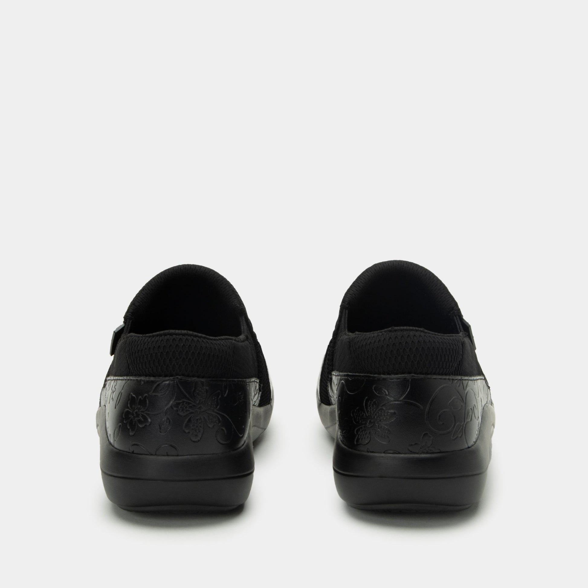 Alegria Duette Comfort Arch Support Women's Casual Shoe - Embloom Black - 4