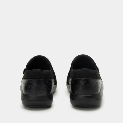 Alegria Duette Comfort Arch Support Women's Casual Shoe - Embloom Black - 4