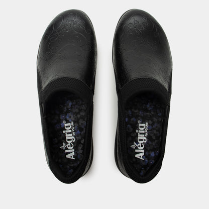 Alegria Duette Comfort Arch Support Women's Casual Shoe - Embloom Black - 5