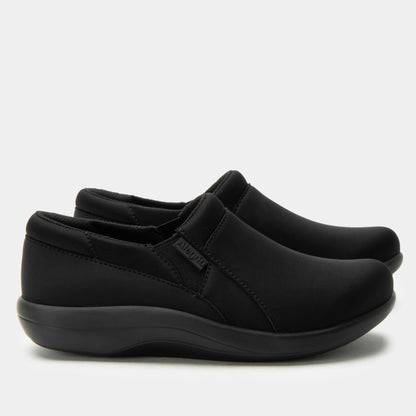 Alegria Duette Comfort Arch Support Women's Casual Shoe - Liquid Black - 3