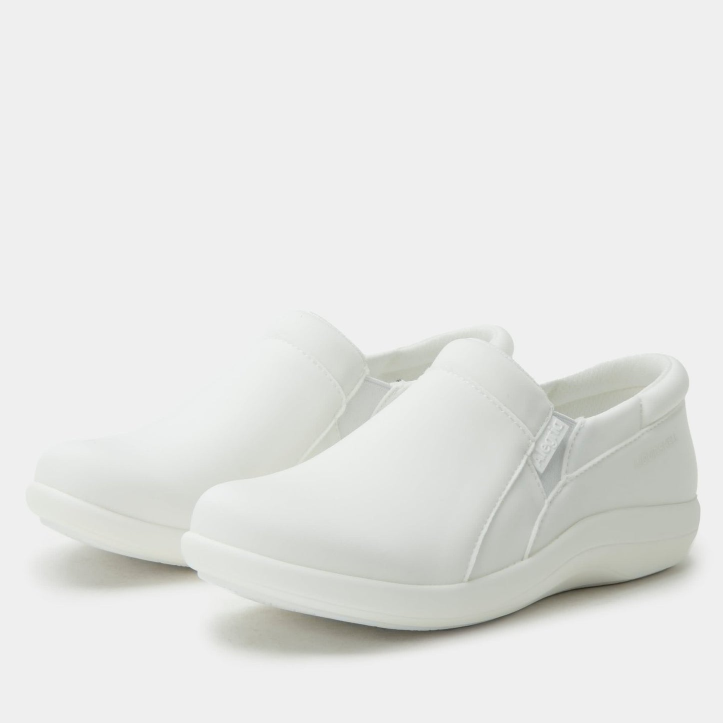 Alegria Duette Comfort Arch Support Women's Casual Shoe - Liquid White - 1