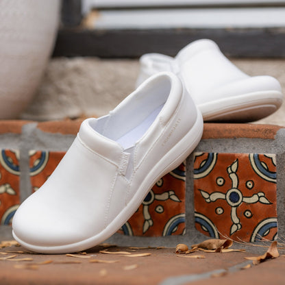 Alegria Duette Comfort Arch Support Women's Casual Shoe - Liquid White - 2