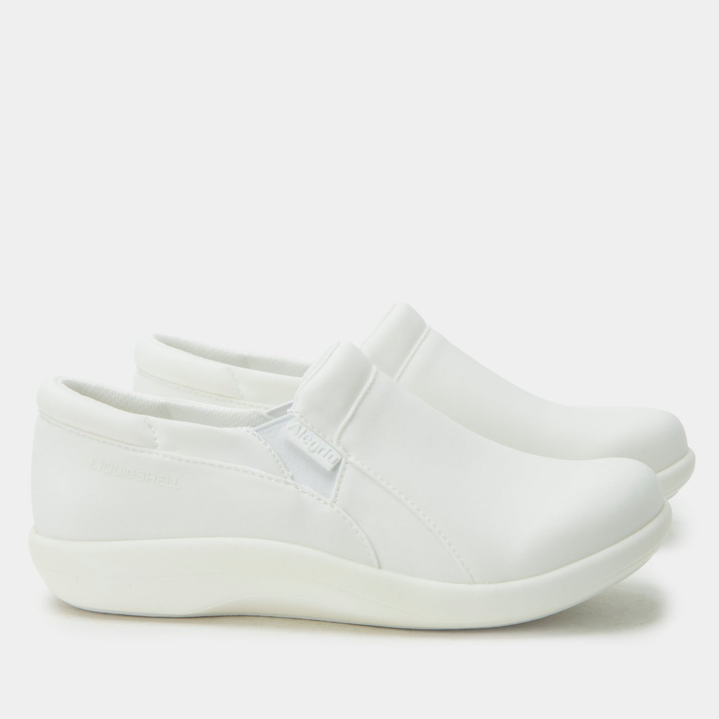 Alegria Duette Comfort Arch Support Women's Casual Shoe - Liquid White - 3