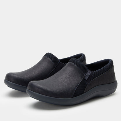 Alegria Duette Comfort Arch Support Women's Casual Shoe - Swirl Wind Navy - 1