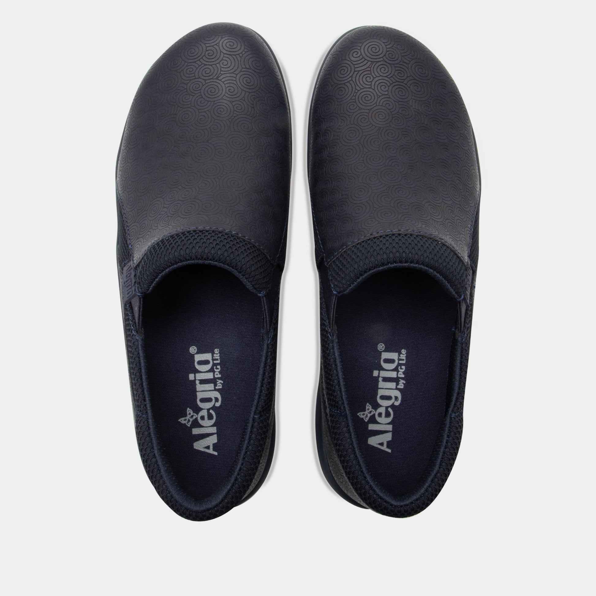 Alegria Duette Comfort Arch Support Women's Casual Shoe - Swirl Wind Navy - 5