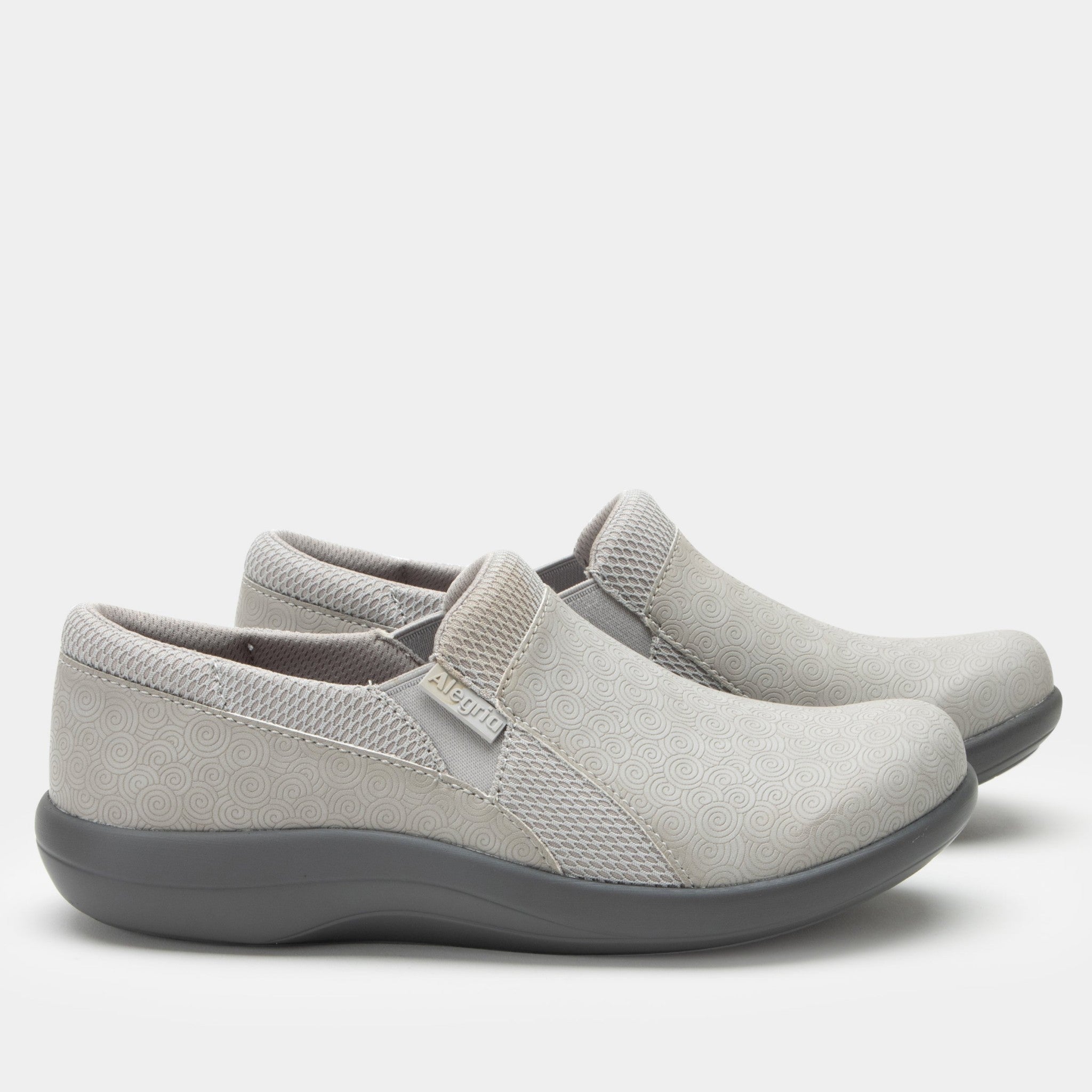 Alegria Duette Comfort Arch Support Women's Casual Shoe - Swirl Wind Smoke - 3