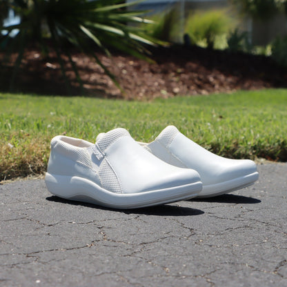 Alegria Duette Comfort Arch Support Women's Casual Shoe - True White - 2